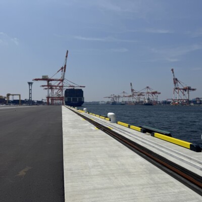 横浜港本牧ふ頭D-5　一部供用開始