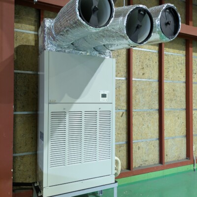 空調設備が追加されました