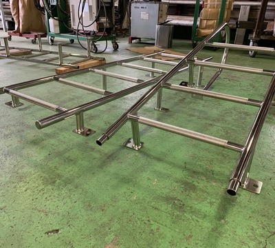 ジョイント型ステンレス梯子