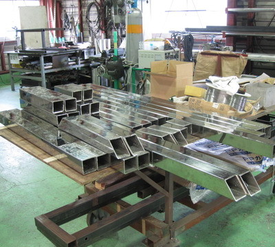 ステンレス製ハシゴ