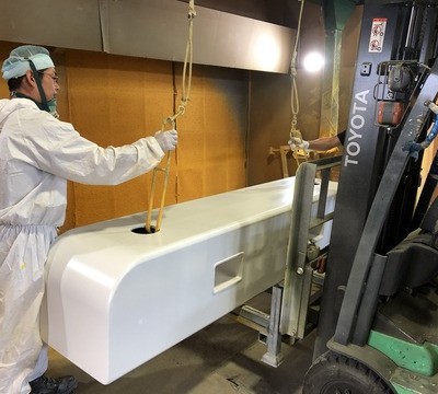 ○○な車止め！最終工程へ！