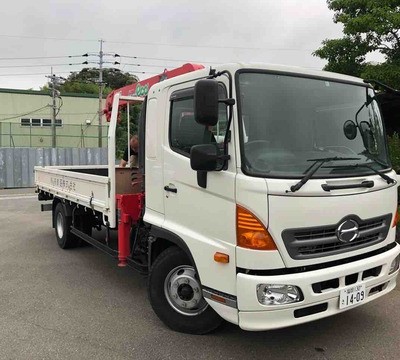 未来航路ユニック車、活躍してます！